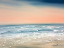 Munkebo by Lynne Timmington - Original Painting on Box Canvas sized 40x30 inches. Available from Whitewall Galleries