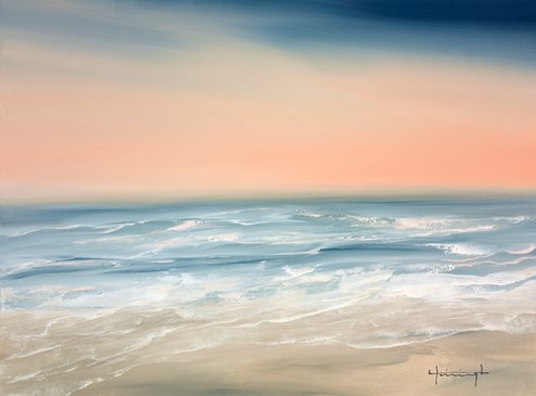 Munkebo by Lynne Timmington - Original Painting on Box Canvas